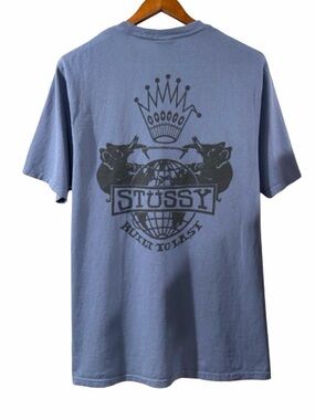 Stüssy Archive ‘Built To Last’ Graphic T-shirt Size Men’s Medium